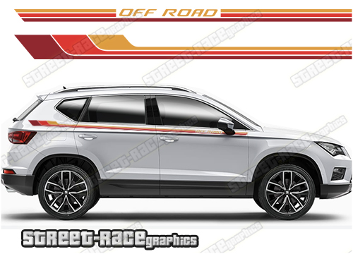 Seat Ateca 041 - racing stripes