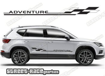 Seat Ateca 058 - Adventure racing stripes
