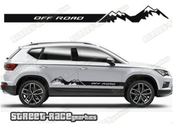 Seat Ateca 061 - off road racing stripes