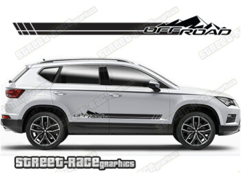Seat Ateca 064 - off road racing stripes