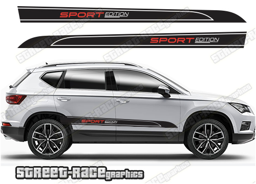 Seat Ateca 067 - off road 4x4 decals