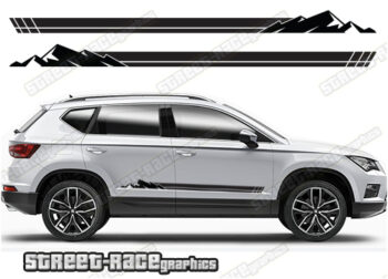 Seat Ateca 069 - 4x4 racing stripes