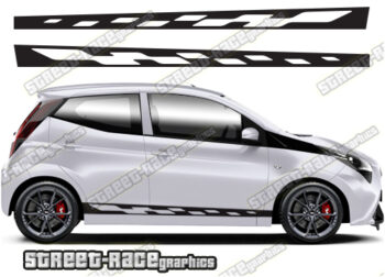 Toyota Aygo racing stripes 035