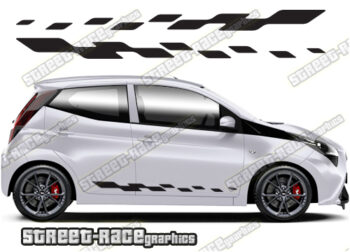 Toyota Aygo racing stripes 037