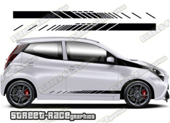 Toyota Aygo racing stripes 038