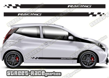 Toyota Aygo racing stripes 040