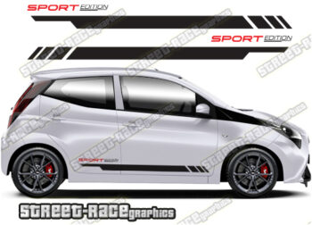 Toyota Aygo racing stripes 053