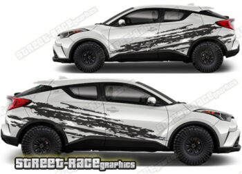 Toyota CH-R 007 - ripped graphics