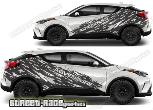 Toyota CH-R 012 - Adventure overland graphics