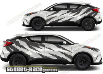 Toyota CH-R 014 - Safari ripped graphics