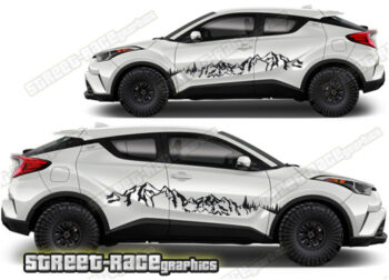 Toyota CH-R 020 - Mountain graphics