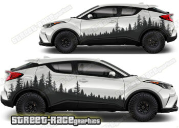 Toyota CH-R 024 - Forest overland graphics
