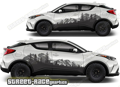 Toyota CH-R 027 - Mountains