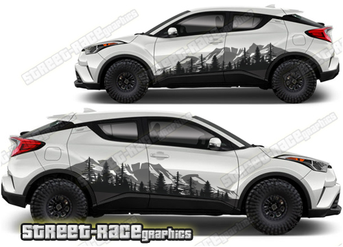 Toyota CH-R 030 - Mountains