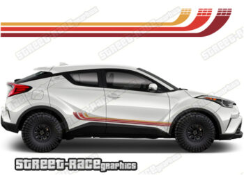 Toyota CH-R 042 - Retro stripes
