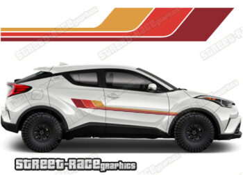 Toyota CH-R 043 - Retro stripes