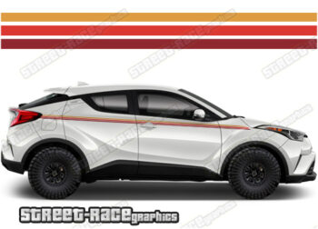 Toyota CH-R 045 - Retro stripes