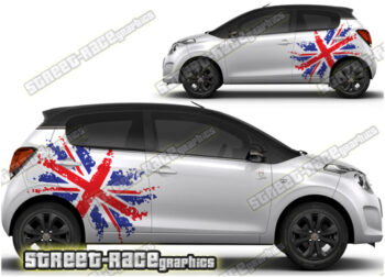Citroen C1 large graphics 045 - UNION JACK