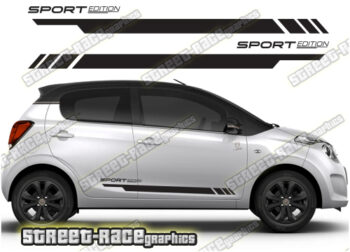 Citroen C1 racing stripes 102