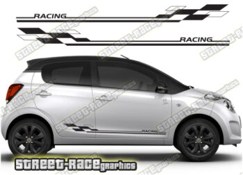 Citroen C1 racing stripes 104