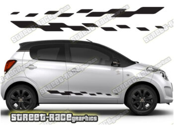 Citroen C1 racing stripes 107