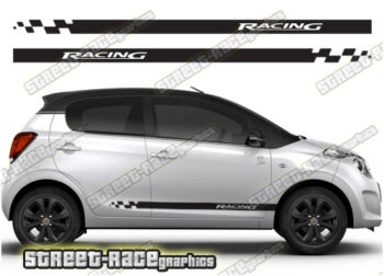 Citroen C1 racing stripes 110