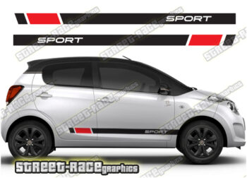 Citroen C1 racing stripes 125