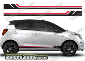 Citroen C1 racing stripes 127
