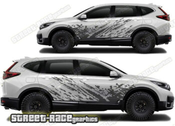 Honda CR-V 004 - mud splatter graphics