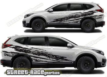 Honda CR-V 007 - ripped graphics