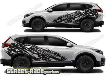 Honda CR-V 012 - Adventure overland graphics