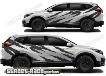 Honda CR-V 014 - Safari ripped graphics