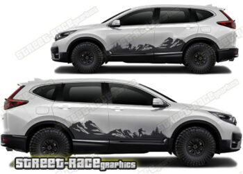 Honda CR-V 021 - Mountain graphics