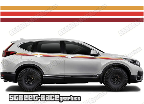 Honda CR-V 045 - Retro stripes