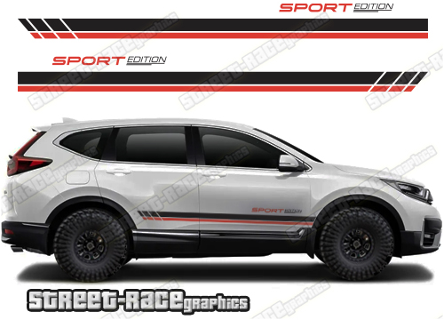 Honda CR-V 053 - racing stripes