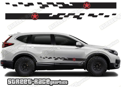 Honda CR-V 055 - racing stripes