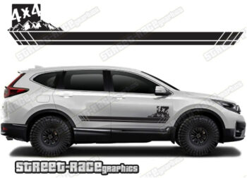 Honda CR-V 060 - 4x4 racing stripes