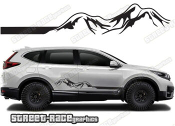 Honda CR-V 063 - mountain adventure racing stripes