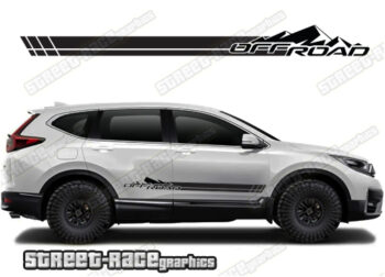 Honda CR-V 064 - off road racing stripes