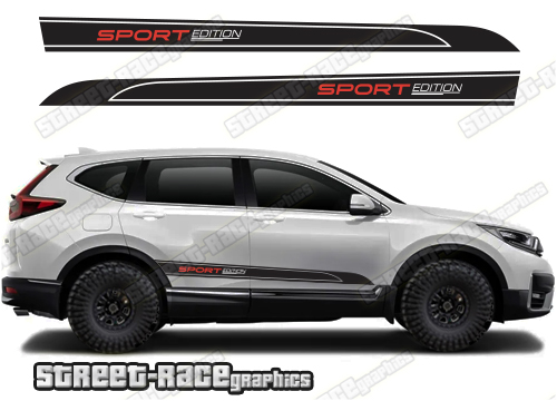 Honda CR-V 067 - off road 4x4 decals