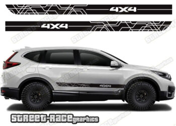Honda CR-V 068 - 4x4 racing stripes
