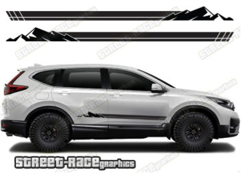 Honda CR-V 069 - 4x4 racing stripes
