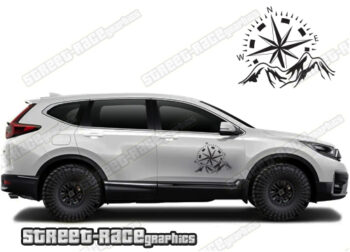 Honda CR-V 070 - Mountain compasses