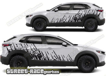 Mazda CX-30 003 - mud splatter graphics