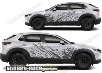 Mazda CX-30 004 - mud splatter graphics