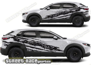 Mazda CX-30 007 - ripped graphics