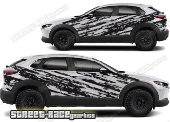 Mazda CX-30 008 - ripped graphics
