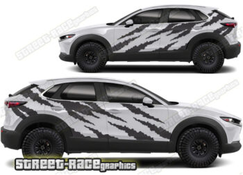 Mazda CX-30 014 - Safari ripped graphics