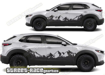 Mazda CX-30 019 - Mountain graphics