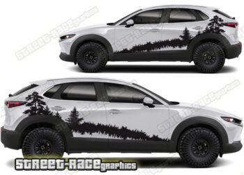 Mazda CX-30 026- Forest adventure graphics